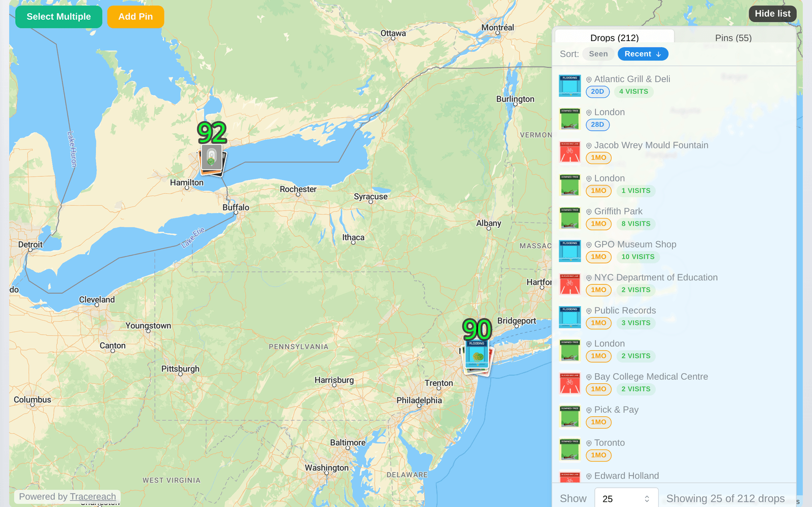 Campaign plan, field proof, and response on one live map
